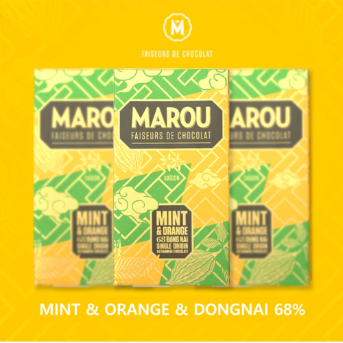 마루 오리진 플러스 베트남 초콜릿 - 민트&amp;오렌지&amp;동나이 68% (80g)